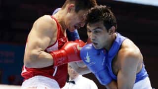 Asian Games 2014: Satish Kumar in semi-finals whereas Shiva Thapa bows out